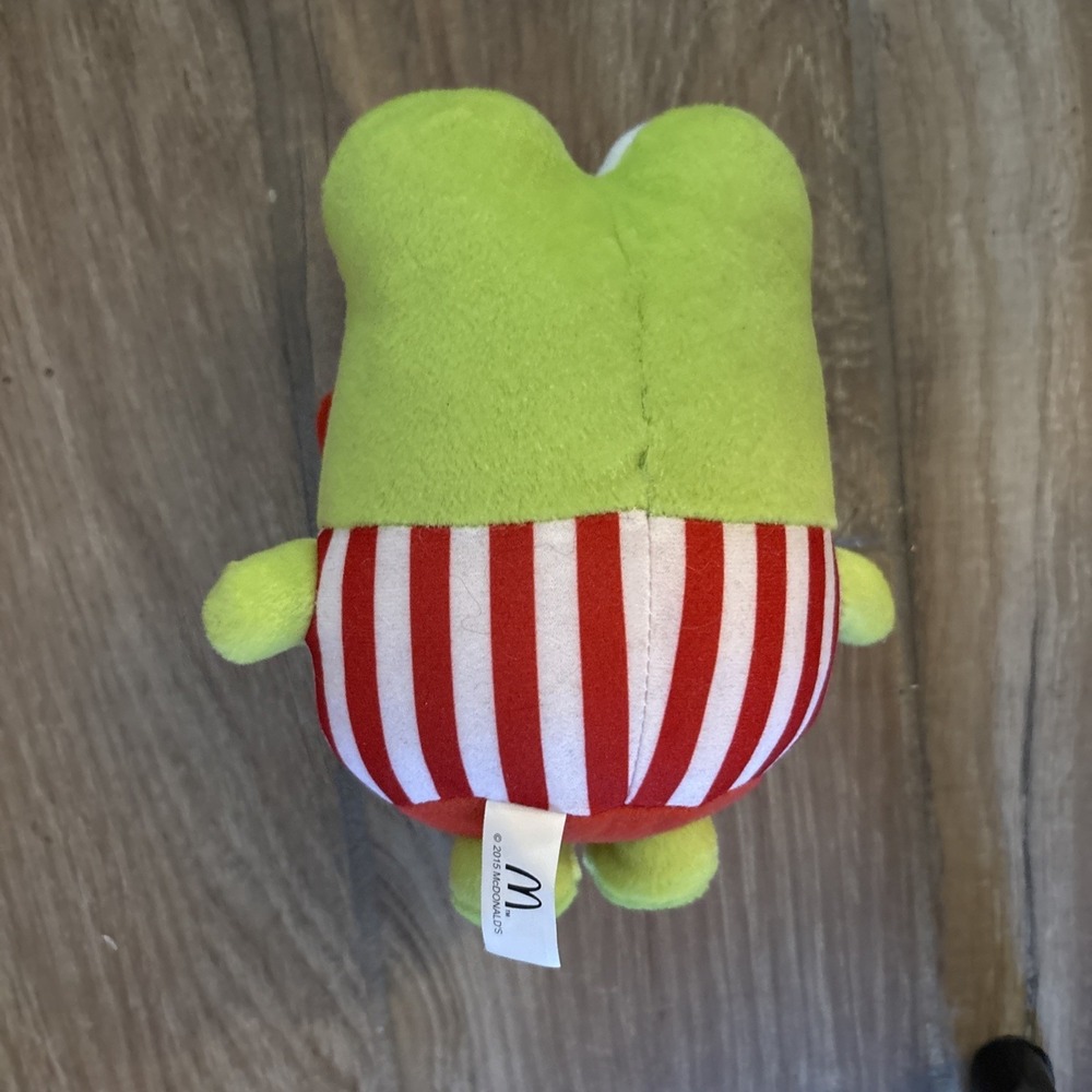 HELLO KITTY 6" BUBBLY Plush KEROKERO KEROPPI Toy McDonalds Thailand 2015 Sanrio - Picture 2 of 7